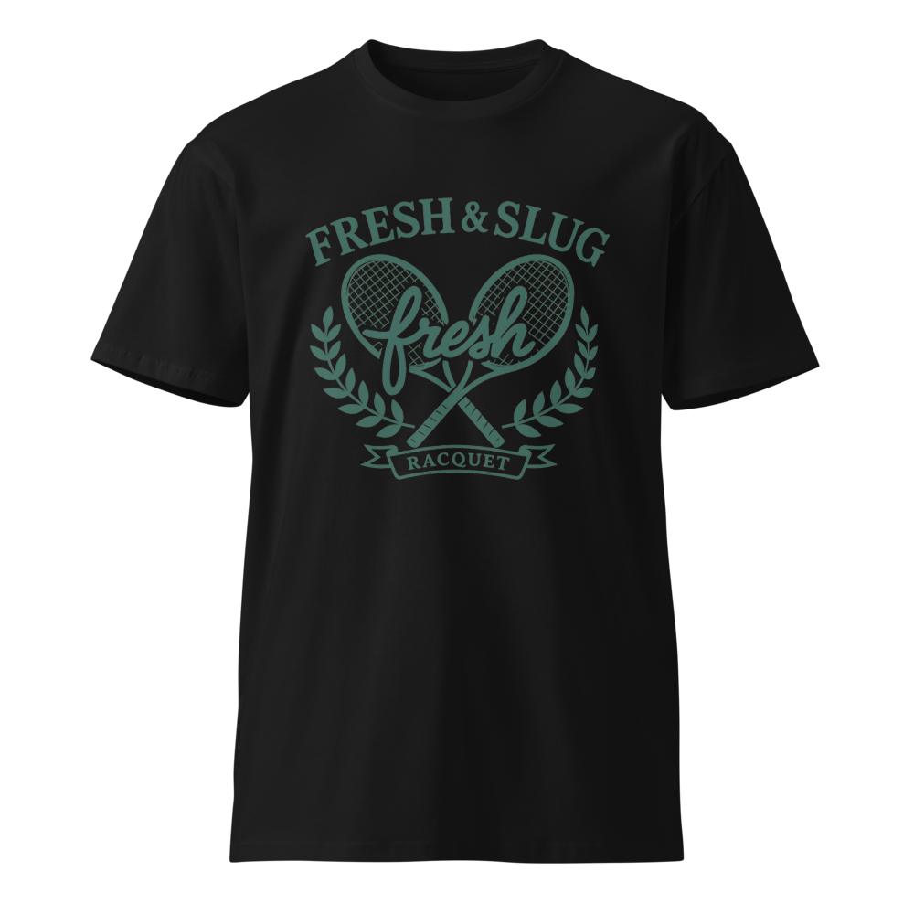 FRESH & SLUG “RACQUET” Tee