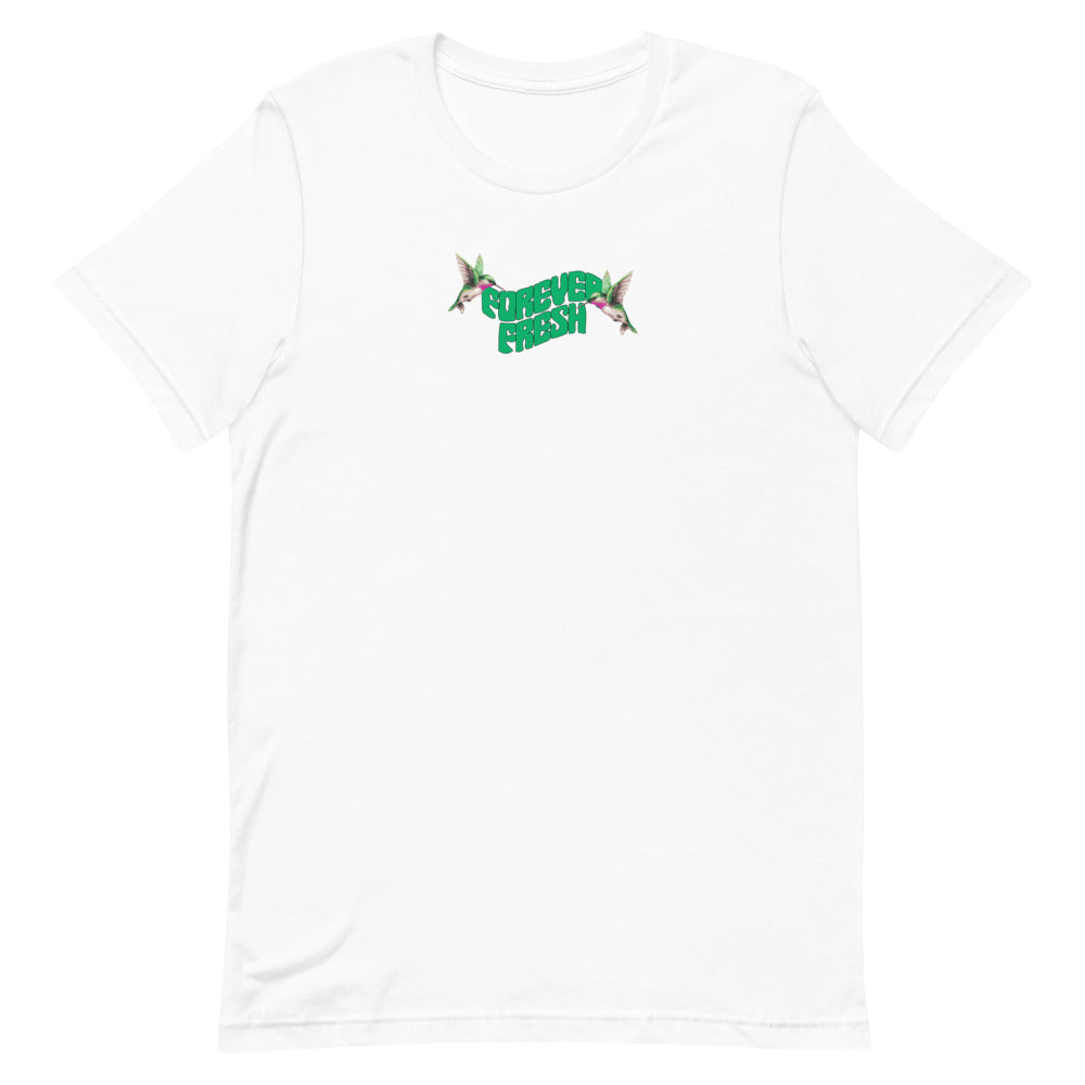 Forever Fresh "Hummingbird & Magnolia" tee white