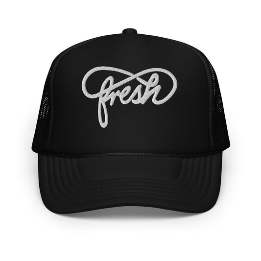 Fresh classic logo trucker hat
