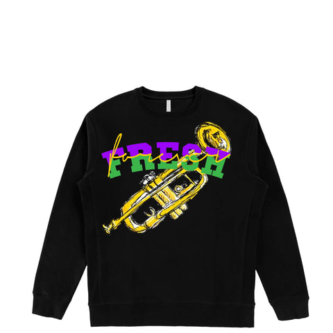 Fresh Tuesday sweatshirt in Black