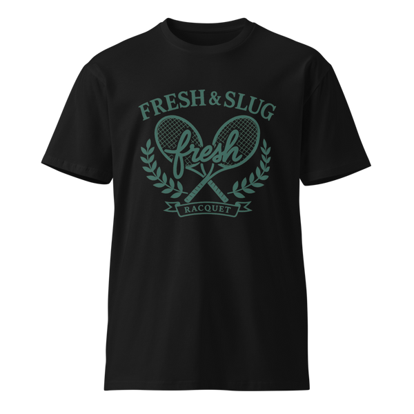 FRESH & SLUG “RACQUET” Tee