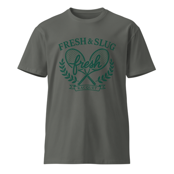 FRESH & SLUG “RACQUET” Tee