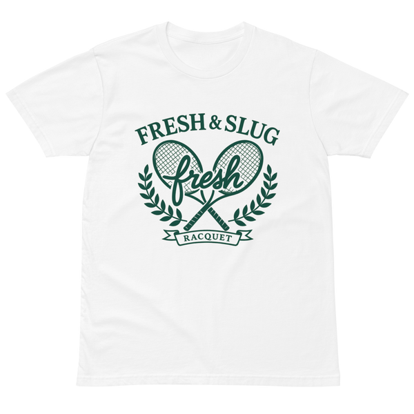 FRESH & SLUG “RACQUET” Tee