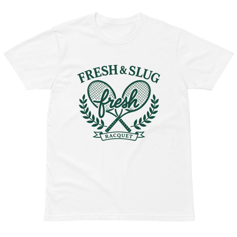 FRESH & SLUG “RACQUET” Tee